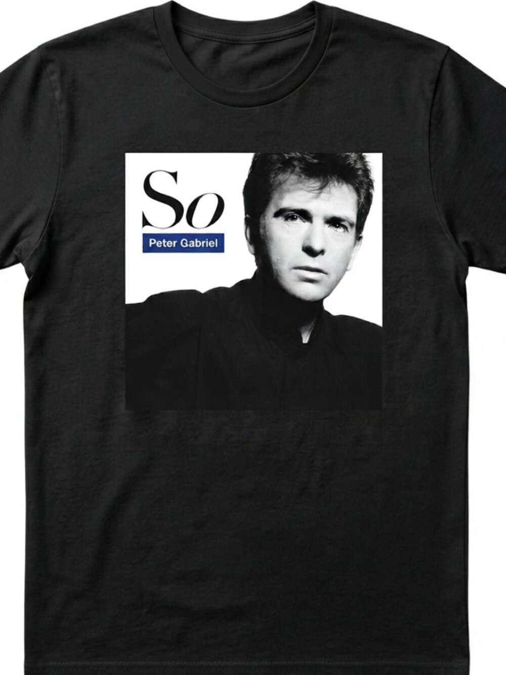 Peter Gabriel So Album Cover T-Shirt - Unisex - Multiple Sizes